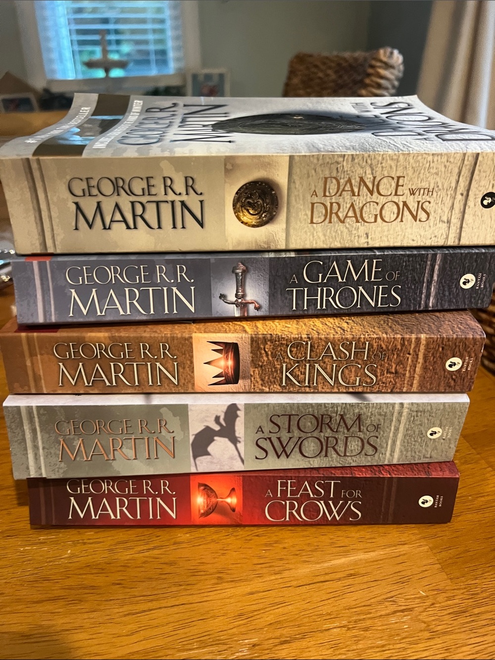Game of Thrones- A Song of Ice and Fire Paperback Set - George R.R. Martin